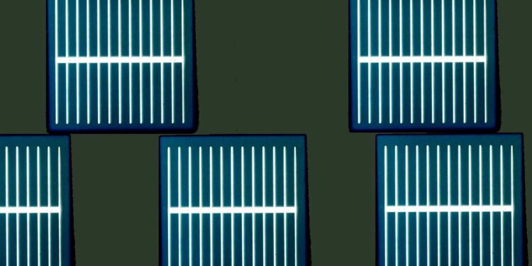 Nouveau record de rendement pour une cellule solaire photovoltaïque tandem