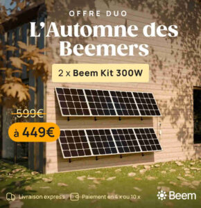 Le kit solaire plug & play BEEM : une solution énergétique accessible