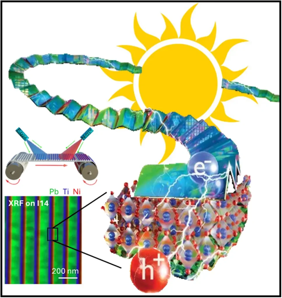 Les films plastiques rainurés ont été étudiés au microscope à rayons X.